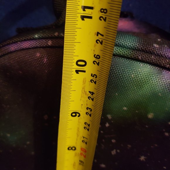 Mini Backpack PARKLAND space sky design black purple green cooler material linin - Picture 9 of 11